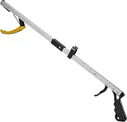 MEDca Reacher Grabber Pickup Tool - Wide Claw Arm Gripping Device with Magnetic Tip | Lightweight & Durable | Indoor and Outdoor Extender Reaching Mobility Aid | Trash Picker 26”