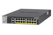 Netgear XSM4316PA M4300-16X 16-Port PoE+ Stackable Switch With 8x10GBASE-T/MultiGig (half width)/299W Power Supply Unit [XSM4316PA-100AJS]