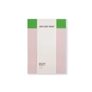 Any Day Now Soft Touch Desk Pad A5 Grid - Pink and Green