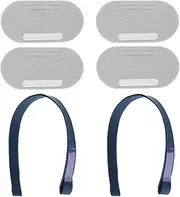 2 Pack CPAP Headgear Compatible with ResMed Swift FX Nasal Pillow CPAP Mask, Adjustable Back Head Strap with 4 Strap Wraps