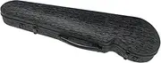 CoudarTitie 4/4 Violin Case, Hard Shell Violin Gig Bag, Carbon Fiber Violin Box, for Amateur Players, A