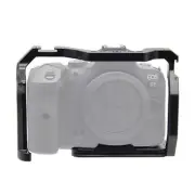 Aluminum Camera cage with Cold Shoe Mount for Canon eos r5 r6 Camera