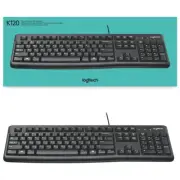 Logitech K120 Plug & Play Wired Keyboard USB Black 920-002478 NEW/SEALED