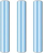 VENITOR Puff Vinyl Heat Transfer, 3 Sheets, 12 x 10inches, 3D Foaming Puff HTV Iron on Vinyl for T-Shirts DIY Compatible with Cricut or Silhoutte Cameo(Light Blue)