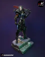 Battle Sister 3D Printed Kit Unpainted/Unassembled