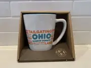 Dunkin Donuts Ohio Destinations Coffee Mug Cup 2017 Ceramic OH State DD 12 OZ.