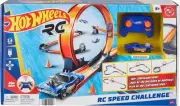 Hot Wheels Toy Car RC Set with 1:64 Scale Remote-Control Vehicle & 30+ Pieces...