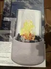 Indoor/Outdoor Tabletop Fire Pit withGlass *New in Box*