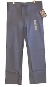 Cherokee Workwear Drawstring Scrub Pants Solid Light Blue Size XS