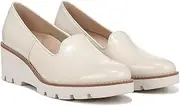 [Vionic] Women’s Aster Willa Wedge- Supportive Arch Support Dress Shoes for Women That Include an Orthotic Insole Providing Comfort and Stability, Medium and Wide Widths, Sizes 5-12, Cream Patent, 9.5