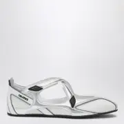 [The Attico] Ballerina flat Floor 01 silver 38 IT Grey