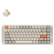 MCHOSE X75v2 Wireless Mechanical Keyboard Icy Creamsicle