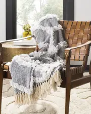 Safavieh Lachlan Fringe Throw