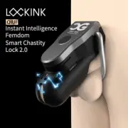New Electri Shock 2 Remote Control Cage Male Chastity Ring Lock Silicone Cage