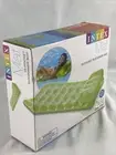 New Intex Green 18-Pocket Suntanner Inflatable Pool Lounger 74" x 28" Headrest