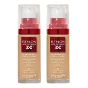 Revlon Age Defying 3X Foundation 30ml 20 TENDER BEIGE - 2 pack