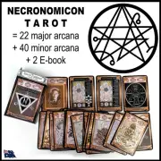 necronomicon tarot cards deck oracle book author artist major minor arcana lot
