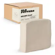 Old Potters Air Dry Clay. White, Grey, Terra Cotta.