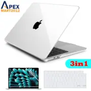 For Macbook Air 13.6" 15" M4 M3 M2 Hard Case Shell Clear Screen & Keyboard Cover
