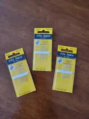 JOHN JAMES "CHENILLE NEEDLES" ~ For Cotton & Wool Applique, Etc.