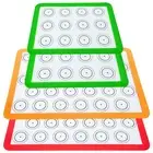 4P Silicone Rolling Cake Dough Mat Pastry Cake Clay pudding Fondant Baking Sheet
