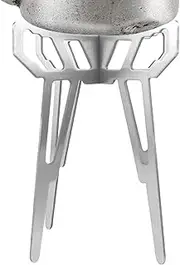 Camping Pot Stand - Backpacking Pot Holder | Lightweight Cookware Base | Foldable Stainless Steel Stove Rack | Multifunction Detachable Grill Accessories Foldable Cooking Tools for Pans Bbq Hiking