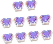 10 Pcs Toe Cover Major Supplies Scroll Wheel Leather Toe Cap Accessories Portable Headgear ice Skates Protector Shoe Cover Replaceable