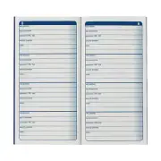 Password Journal, 6.25 x 3.25 Inches (APJ99), Blue Office And School Supplies