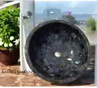 15'' Labradorite Stone Round Wash Basin Sink Custom Kitchen Sink Interior Decors