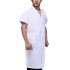Men ' S Scrubs Lab Coat Coat Work Uniform Fancy Dress