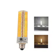 E11 7W Dimmable SMD5730 Warm White Pure White 136LEDs Corn Light Bulb AC110/220V 110V PURE WHITE