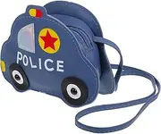 [COMPUKAS] Car Design Crossbody Bag Stylish Storage Pouch for Costume Adornment for Playtime Blue Lightweight Unique Design Present for Little