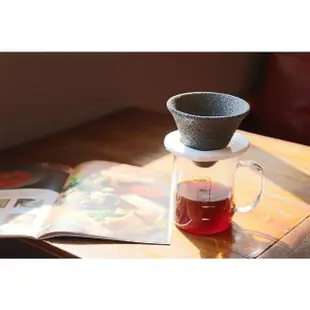 【Royal Duke】咖啡職人組-咖啡細口手沖壺+麥飯石陶瓷咖啡濾杯(手沖壺 咖啡手沖 濾杯 咖啡濾杯 咖啡用品)