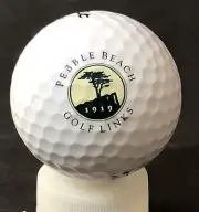Pebble beach golf links Titleist 3 ball in box
