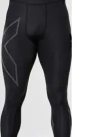 2XU MCS Run Comperession Tights Black/Gold MA4411b
