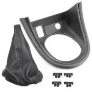 1999-04 FORD MUSTANG LEATHER SHIFT BOOT & BEZEL KIT WAR OF 25 TO SAVE USA SALE!
