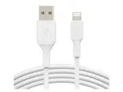 Belkin Lightning to USB-A Cable 1m - White CAA001bt1MWH