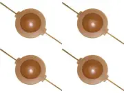 Diaphragm for Klipsch Heresy Speaker Horn Tweeter SS Audio Repair Parts 4 Pack