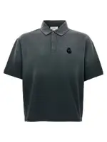 [Mcqueen] Mcqueen-Skull Polo Grigio-Uomo XL