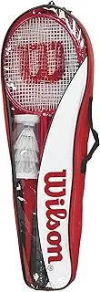 Wilson Badminton Set, Unisex, Incl. Four Rackets