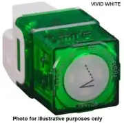 Clipsal WISER PUSH-BUTTON LED DIMMER 3-Wire 220V 0.05A Flush Mount, Vivid White