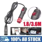 12V Merit and Cigarette Plug to Waeco Fridge Adaptor Power Lead Cable Cord Q