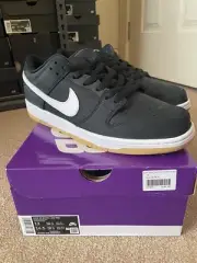 Nike SB Dunk Low Pro Black Gum (2023) Size US 13 Mens Brand New