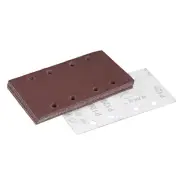 120-Grit 8-Holes Hook and Loop Sanding Sheet 7.3" x 3.6" Wet Dry Sandpaper 15pcs