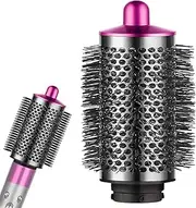 Chuancheng Improved Large Round Volume Brush for Dyson Airwrap Attachments, Volume Attachment Brush for Flat Hair