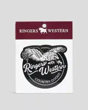 Ringers Western Ringers Eagle Sticker