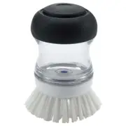 Oxo Good Grips Soap Dispensing Palm Cleaning Brush For Non-Stick Cookware Black