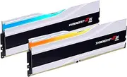 G.SKILL Trident Z5 RGB Series (Intel XMP 3.0) DDR5 RAM 32GB (2x16GB) 6400MT/s CL30-39-39-102 1.40V Desktop Computer Memory UDIMM - Matte White (F5-6400J3039G16GX2-TZ5RW)