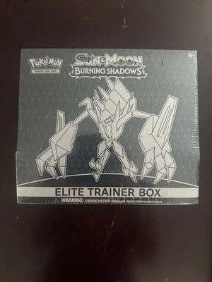 Pokémon New Sealed Sun & Moon Burning Shadows ETB