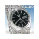 CASIO 時計屋_SEIKO 精工機械錶系列_SNK639K1_黑面菱格紋機械男錶_透明背蓋_全新有保固_附發票